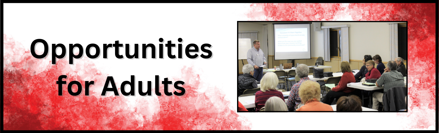 Growing in Christ - Adult Learn & Grow